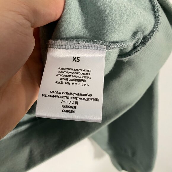 Fear of God Essentials Oversized Crewneck Sycamore mens size XS - Picture 6 of 9